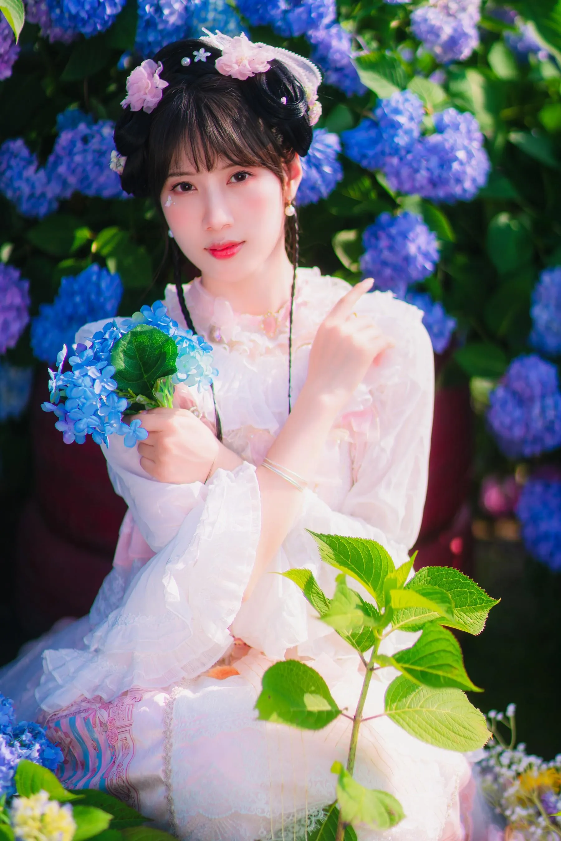 [YITUYU艺图语]2022.07.05 映花面 初茶 [36P]插图